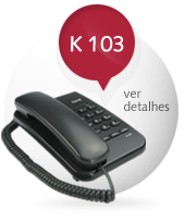 Telefone com fio KEO K 103
